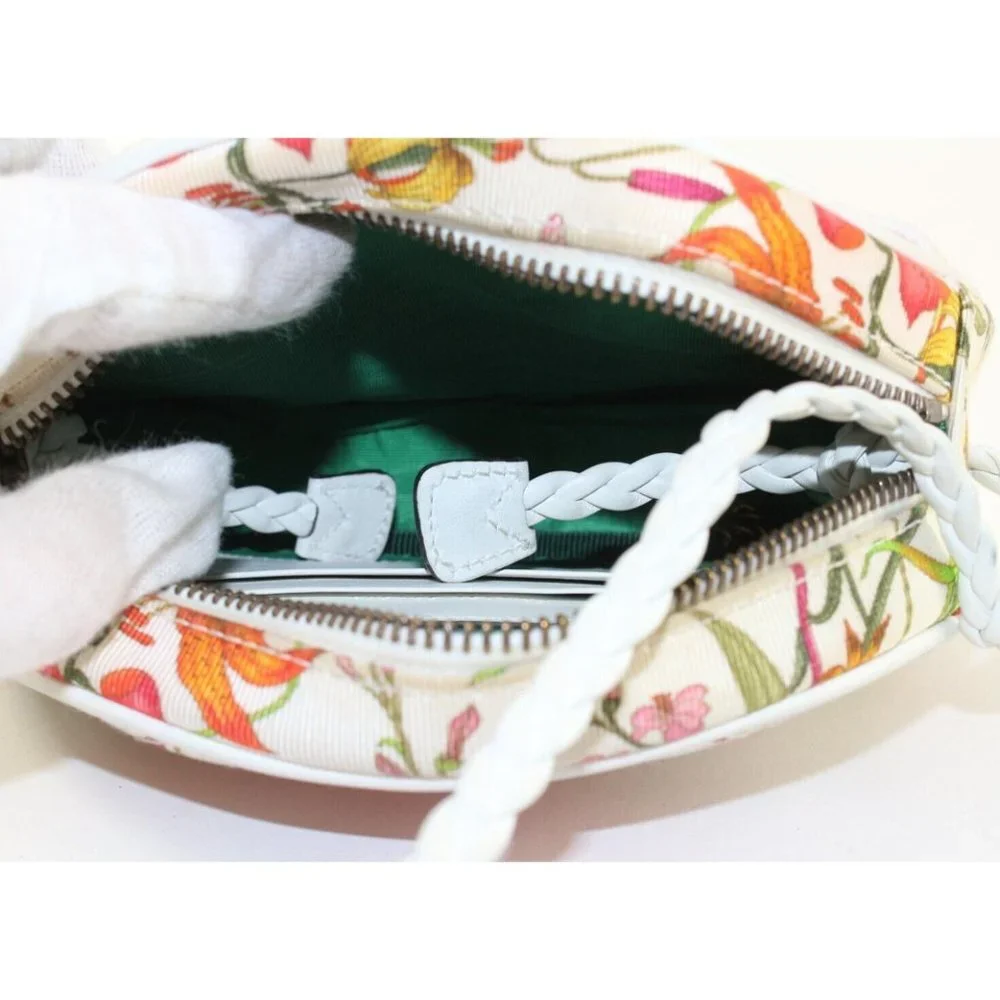 GUCCI Quilted Floral Trapuntata Crossbody 4GK0104K